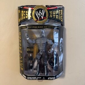 WWE Superstar Billy Graham Black & White Jakks Classic MIB figure, 1 of 3,000